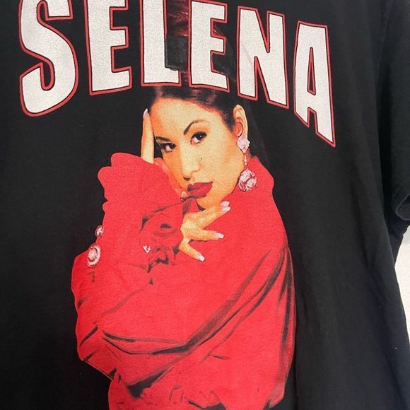 Selena Graphic Reprint Rap Tee Style Shirt - Picture 3 of 4